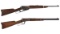 Two Winchester Lever Action Saddle Ring Carbines