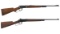 Two Winchester Lever Action Long Arms