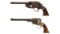 Two Civil War Era Single Action Revolvers
