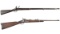 Two Antique U.S. Springfield Armory Longarms
