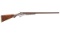 Engraved Fred. T. Baker Rotary Underlever Hammer Shotgun