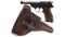 Early War Commercial Walther P.38 Pistol with Holster