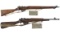 Two Enfield Pattern Military Bolt Action Longarms