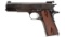 U.S. Colt Model 1911 National Match Style Semi-Automatic Pistol