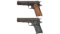 Two U.S. Colt Model 1911 Semi-Automatic Pistols