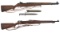 Two U.S. Springfield Armory Military Rifles