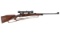 Fabrique Nationale Mauser Bolt Action Rifle with Scope