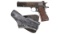 Pre-World War II Colt Super Match .38 Pistol and Conversion Kits