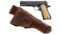 Engraved Pre-World War II Colt Government Model Pistol