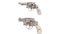 Two Smith & Wesson Double Action Revolvers with Pearl Grips