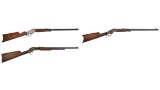 Three Stevens Rifles