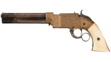 Engraved New Haven Arms Company No. 2 Navy Pistol