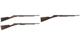 Three Winchester Slide Action Rifles