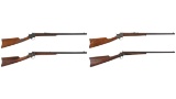 Four Remington Rolling Block Rifles