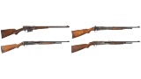 Four Remington Sporting Rifles