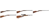 Five American Single Shot Rifles