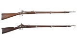 Two Antique American Rifle-Muskets