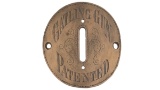 Colt 1883 Gatling Gun Plaque