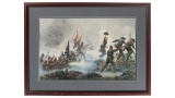 Group of Six Mort Kuntsler Civil War Framed Prints