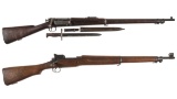 Two U.S. Bolt Action Rifles