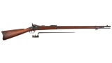 U.S. Springfield Model 1884 Trapdoor Rifle with Bayonet
