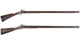 Two Flintlock Long Guns