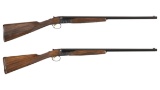 Two Ithaca/SKB Model 280 20 Gauge Double Barrel Shotguns