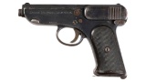 World War I German Jager Waffenfabrik Jager Pistol