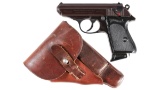 Walther PPK Semi-Automatic Pistol with Holster