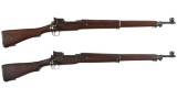 Two U.S. Military Model 1917 Bolt Action Rifles