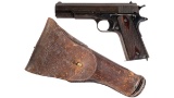 U.S. Colt Model 1911 Semi-Automatic Pistol with Holster
