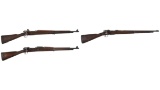Three U.S. Military 1903 Bolt Action Rifles