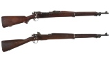 Two U.S. Military Model 1903 Bolt Action Rifles