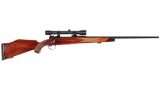 Early Weatherby Mark V Bolt Action Rifle with Scope