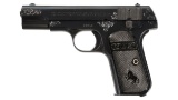 Engraved Colt Model 1908 Pocket Hammerless Semi-Automatic Pistol