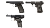 Three American Semi-Automatic Pistols