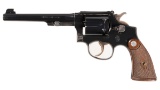 Smith & Wesson K-22 Outdoorsman Revolver with Factory Letter