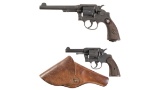 Two American Double Action Revolvers