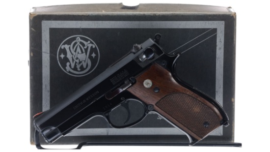Smith & Wesson Pre-Model 39 Semi-Automatic Pistol with Box