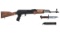 Romarm/Cugir WASR-10/63 Semi-Automatic Rifle with Bayonet