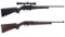 Two Semi-Automatic Rifles