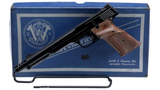 Smith & Wesson Model 41 Semi-Automatic Target Pistol with Box