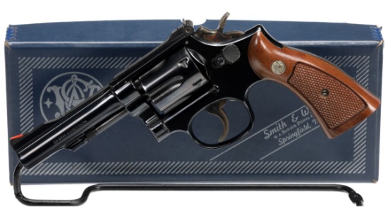 Smith & Wesson Model 18-4 Double Action Revolver with Box