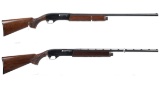 Two Remington Model 1100 Semi-Automatic Shotguns