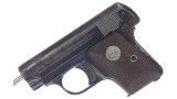 Colt 1908 Vest Pocket Semi-Automatic Pistol with Holster