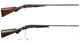 Two Double Barrel Shotguns