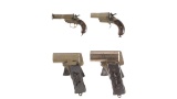 Four Flare Pistols