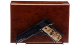 Cased Colt MK IV Series 80 Gold Cup National Match Pistol