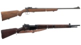 Two French MAS Training Bolt Action Rifles