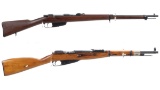 Two Bolt Action Rifles